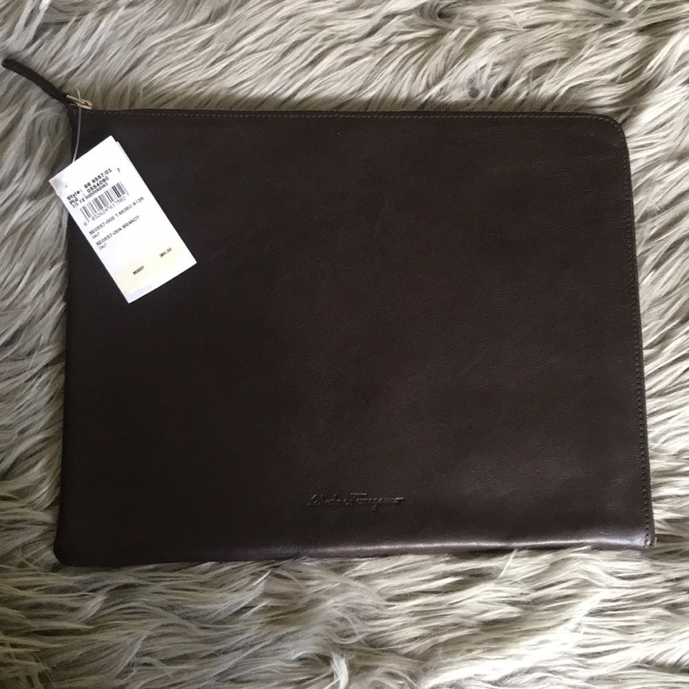 Two-toned Ferragamo tablet case